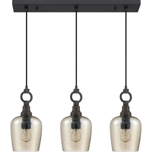 Kendrick 3 Light 29 inch Western Bronze Island Chandelier Ceiling Light