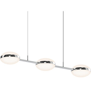 Pillows LED 48.5 inch Polished Chrome Pendant Ceiling Light
