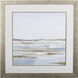 Vastness Turquoise and Blue Framed Art