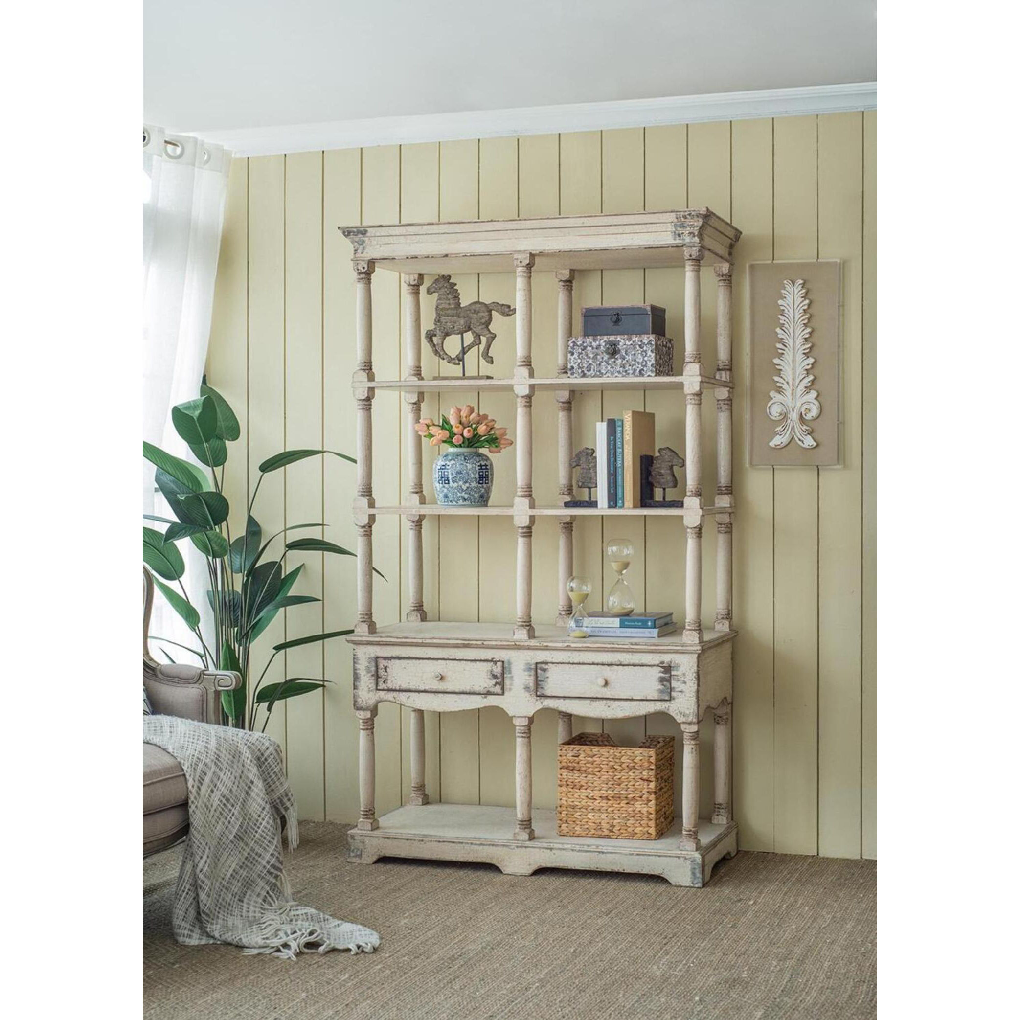 Adela White Bookcase