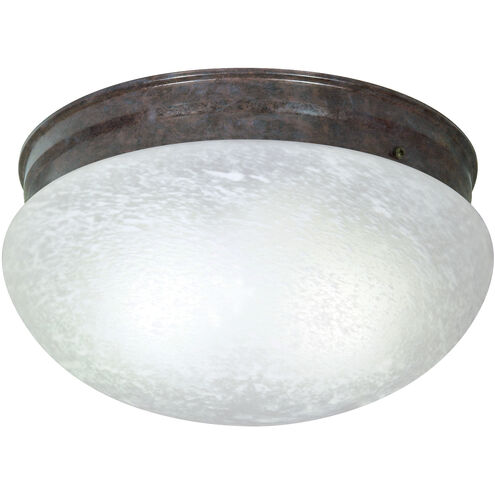 Brentwood 2 Light 12 inch Old Bronze Flush Mount Ceiling Light