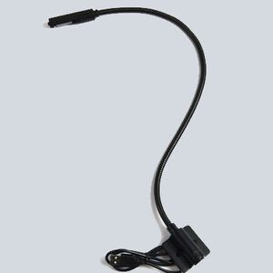 LCR-END-USB Series 24 inch 1.50 watt Black Gooseneck Utility Light Portable Light