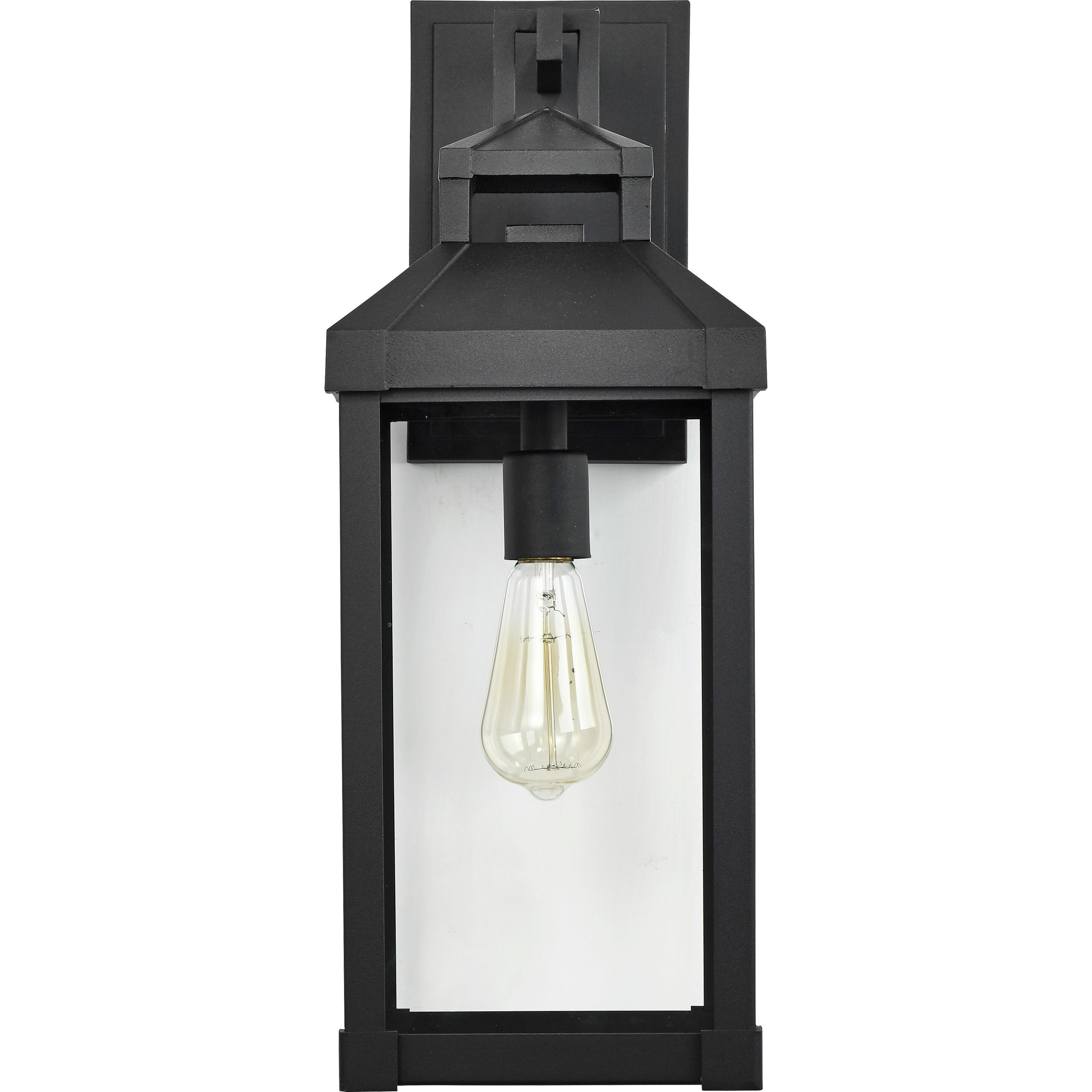 Corning 1 Light 20 inch Matte Black Outdoor Wall Sconce