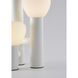 Canada 17.7 inch 40.00 watt White Table Lamp Portable Light