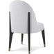 Luna Palmer Dining Side Chair, Wooden, Upholstered