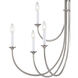 Meadowview 9 Light 36 inch Brushed Nickel Chandelier Ceiling Light