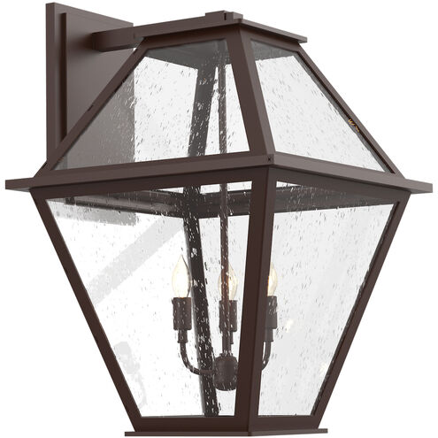 Terrace 1 Light 24 inch Statuary Bronze Outdoor Sconce, Lantern