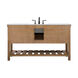 Clement 60 X 22 X 34 inch Driftwood Bathroom Vanity Cabinet