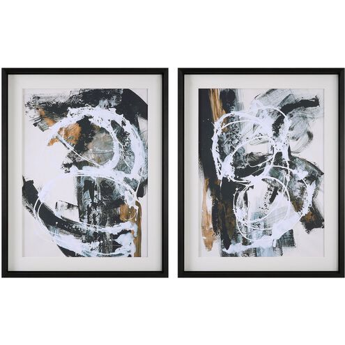 Winterland 38.75 X 30.75 inch Abstract Prints
