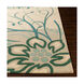 Athena 168 X 120 inch Dark Green/Teal/Taupe/Cream Rugs, Rectangle
