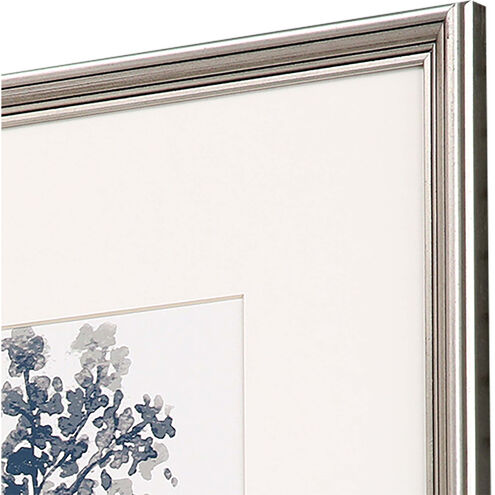 Landscapes Blue and Neutral and Gray Framed Art