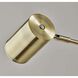 Collette 58 inch 4.00 watt Antique Brass Floor Lamp Portable Light