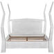 Patras White Wash Bed, California King