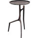 Maadi 25 X 16 inch Bronze Table