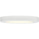 Slim LED 12 inch White Flush Mount Ceiling Light