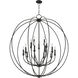 Milania 15 Light 42 inch Bronze Grande Foyer Chandelier Ceiling Light