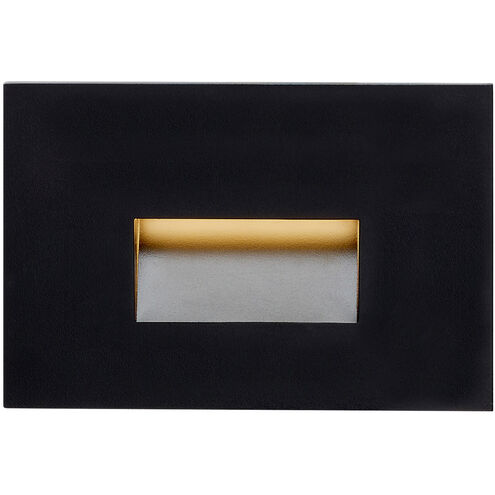 Sean Lavin Ikon 12 12.92 watt Black Outdoor Step Light in 12V, Integrated LED