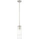 Alton 1 Light 4.75 inch Brushed Nickel Pendant Ceiling Light