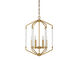 Reed 6 Light 16 inch Warm Brass Foyer Ceiling Light