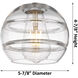 Ballston Rochester 3 Light 36 inch White Polished Chrome Stem Hung Island Light Ceiling Light