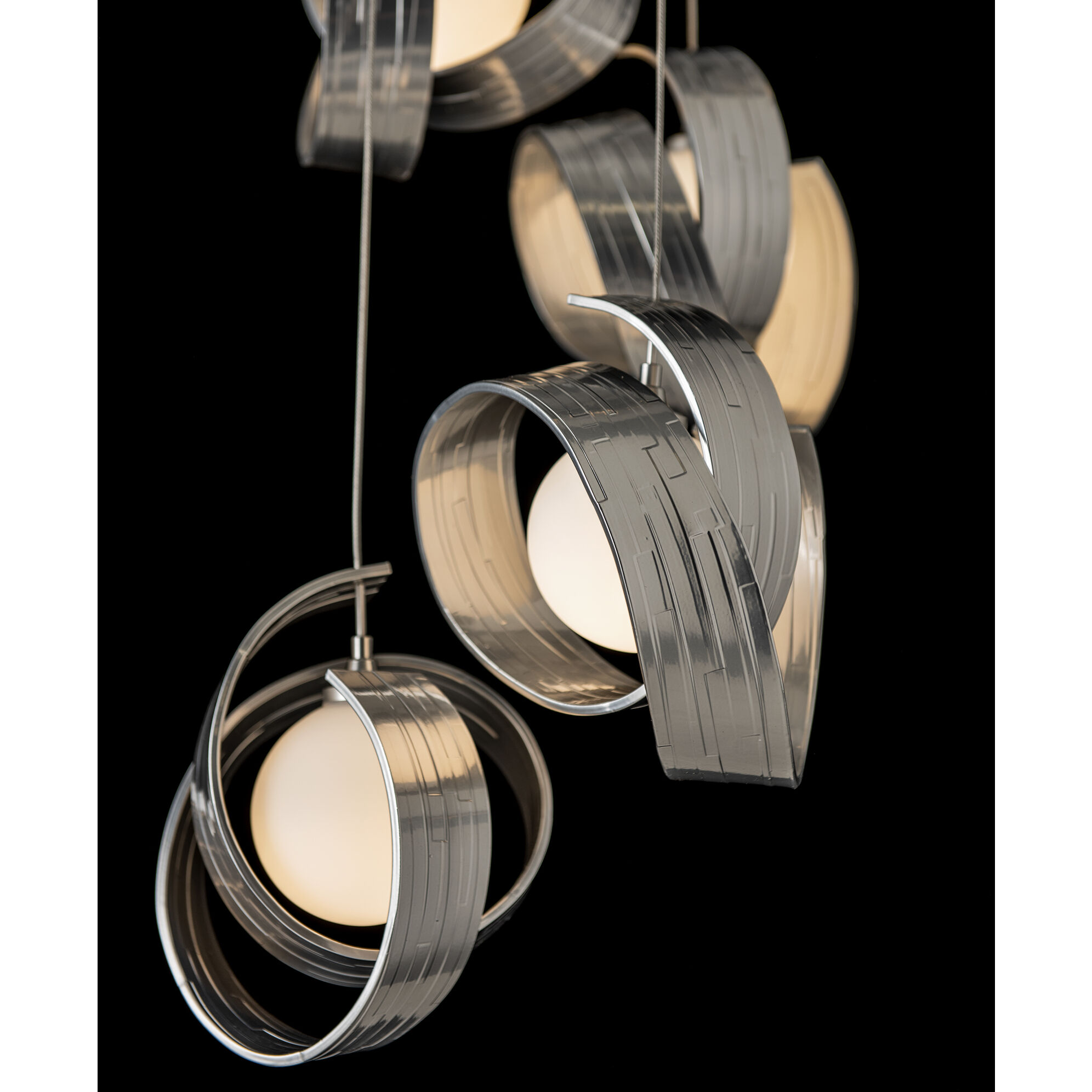 Riza 5 Light 19.1 inch Sterling Pendant Ceiling Light