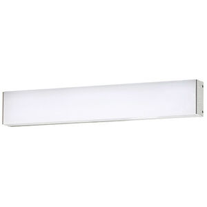 WAC Lighting Strip LED 18 inch Brushed Aluminum Bath Vanity & Wall Light in 3000K, dweLED WS-63718-30-AL - Open Box