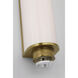 Marie Flanigan Percy LED 3.75 inch Soft Brass Linear Bath Sconce Wall Light