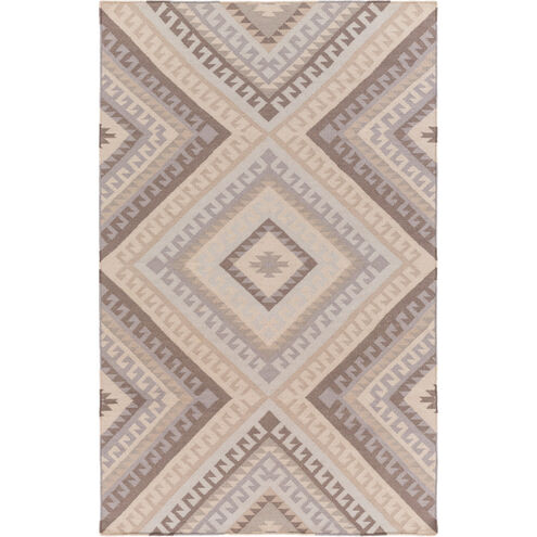 Wanderer 72 X 48 inch Gray and Neutral Area Rug, Wool