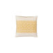 Pentas 22 X 22 inch Mustard and Khaki Throw Pillow