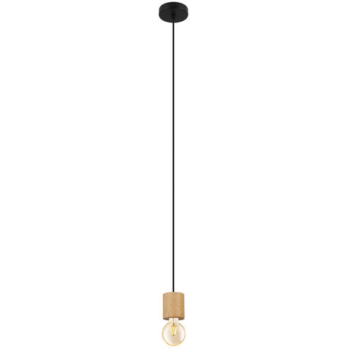 Turialdo 1 Light 3.15 inch Black Pendant Ceiling Light