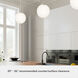 Hepburn 1 Light 12 inch Brushed Nickel Pendant Ceiling Light, Medium