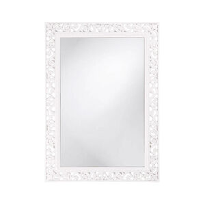 Bristol 36 X 26 inch Glossy White Wall Mirror 