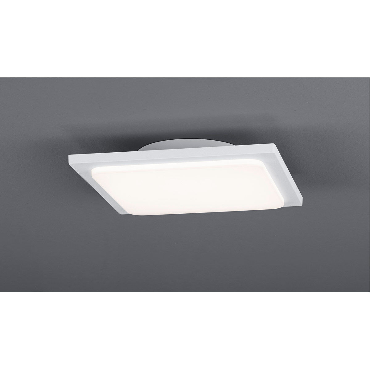 Trave 1 Light 9.75 inch White Outdoor Flush Mount