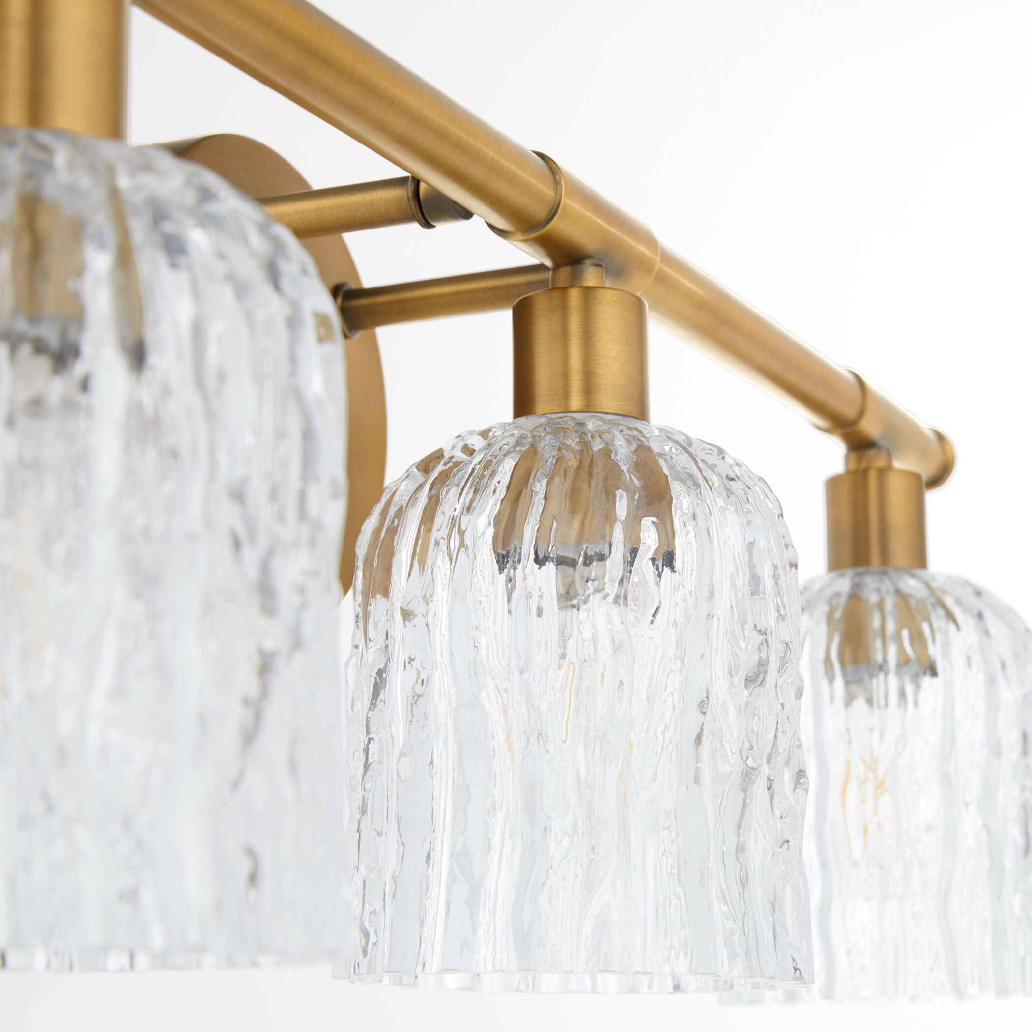 Meriam 3 Light 23.25 inch Brushed Brass Vanity Light Wall Light