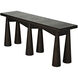 Tutankhamun 81 X 20 inch Ebony Walnut Console