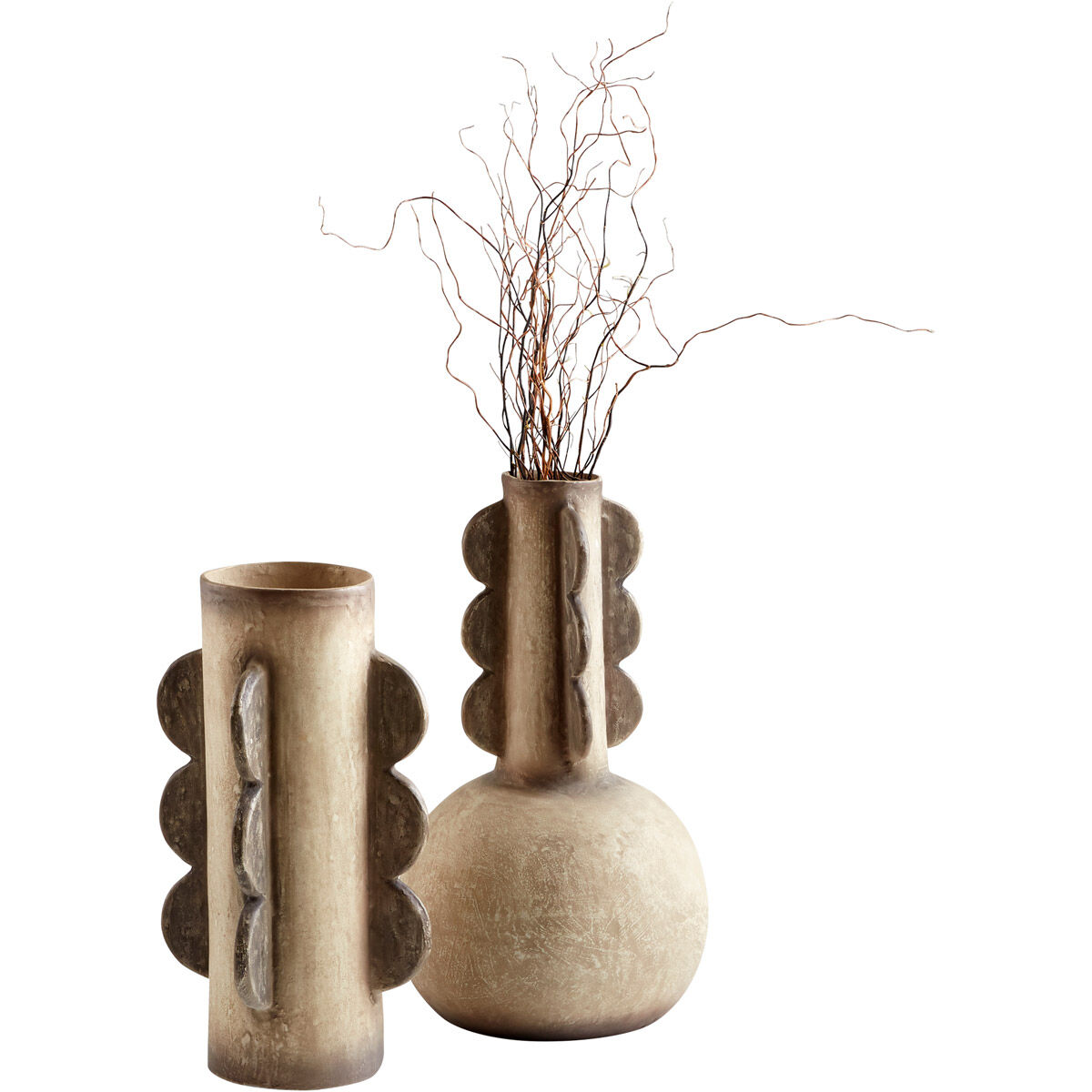 Moccasin 26 X 9 inch Vase