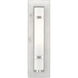 Bruneau 1 Light 5 inch Polished Nickel Wall Sconce Wall Light