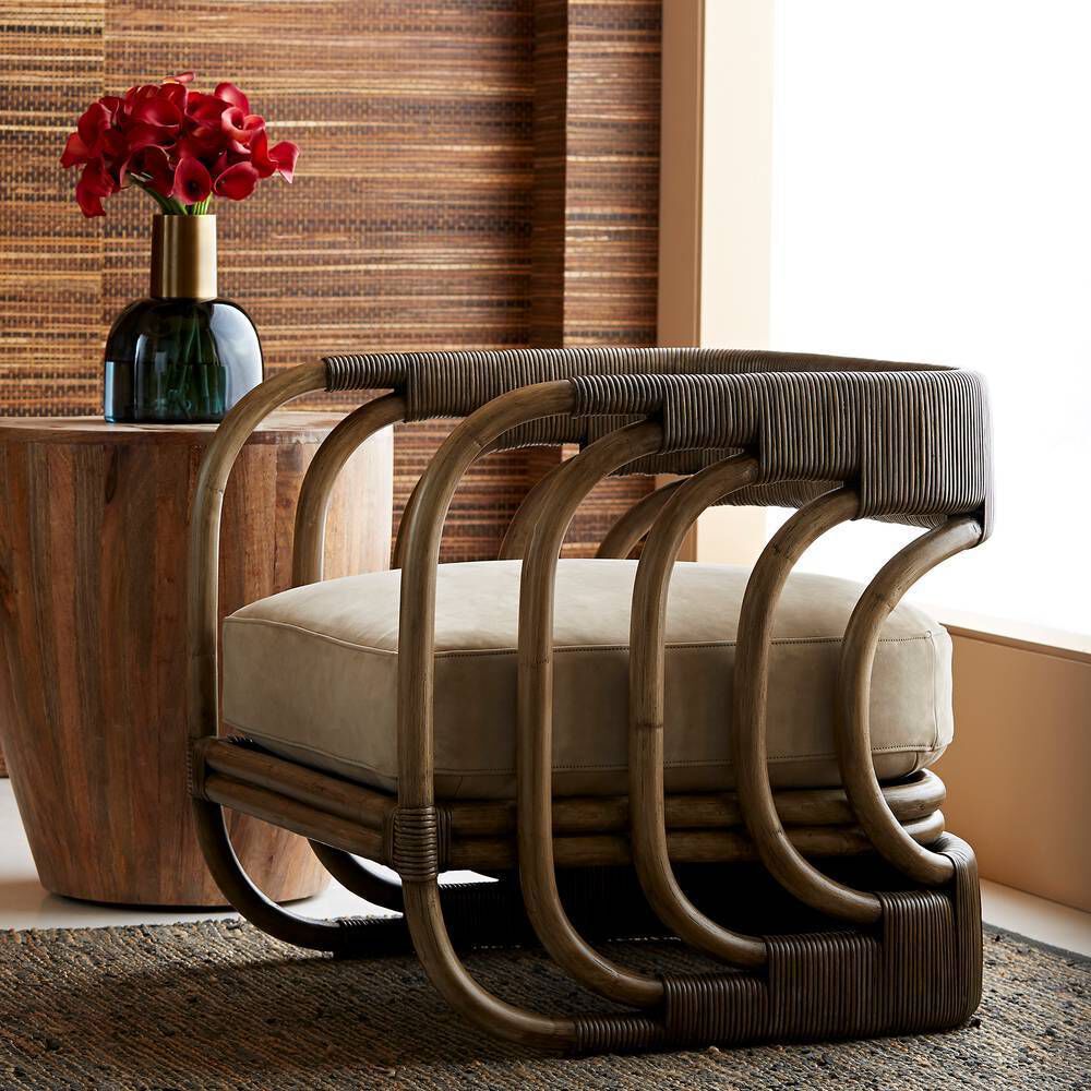 Hamza 27 inch Mink Chair