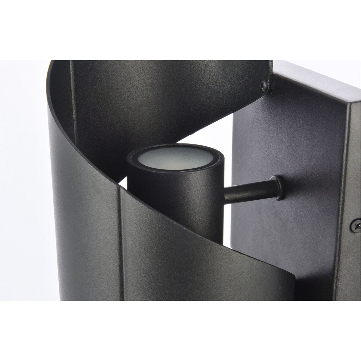 Raine 13 inch Black Outdoor Wall Light