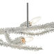 Winter's Spray 7 Light 53 inch Polished Chrome Linear Chandelier Ceiling Light