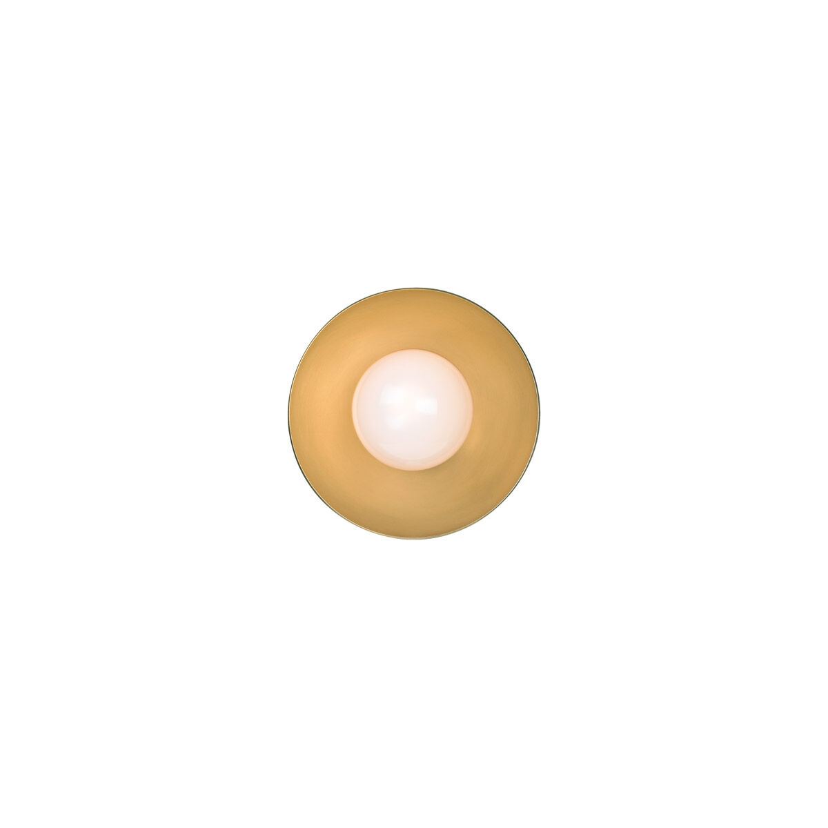 Julien LED 4.75 inch Aged Brass Bath Light Wall Light, Opal Matte