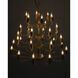Montoro 32 Light 18.5 inch Antique Brass Chandelier Ceiling Light