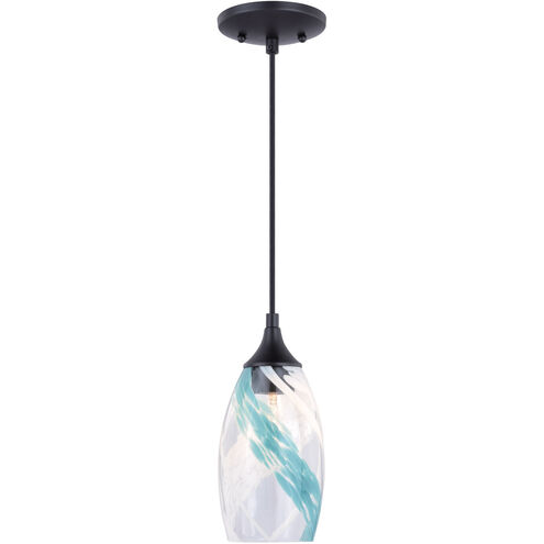Milano LED 4.75 inch Oil Rubbed Bronze Mini Pendant Ceiling Light
