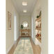 Inspire 2 Light 13 inch Satin Brass Flush Mount Ceiling Light