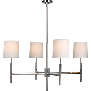 Barbara Barry Clarion LED 38 inch Polished Nickel Chandelier Ceiling Light, Large