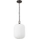 Cabot 1 Light 10 inch Oil Rubbed Bronze Pendant Ceiling Light 