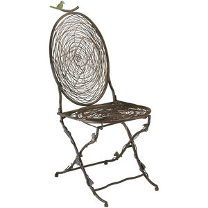 Bird Muted Rust Chair