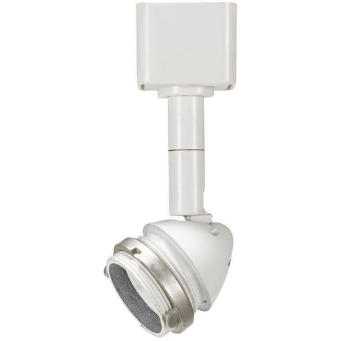 Serpentine 1 Light 120V White Track Head Ceiling Light