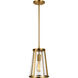 Sean Lavin Harrow 1 Light 8 inch Burnished Brass Mini-Pendant Ceiling Light