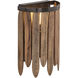 Marimba 1 Light 5 inch Walnut Wall Sconce Wall Light
